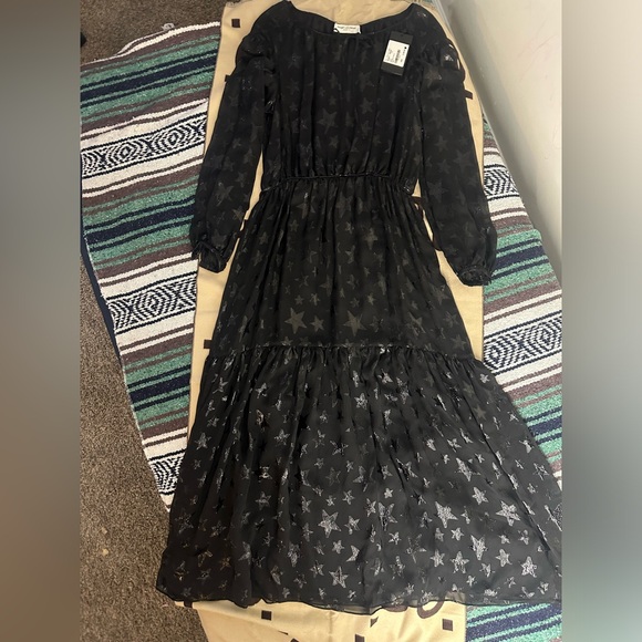 NWT Saint Laurent Full Length Star Dress - Picture 3 of 11